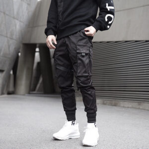 Men's Black Joggers - Image 7
