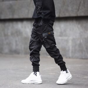 Men's Black Joggers - Image 6