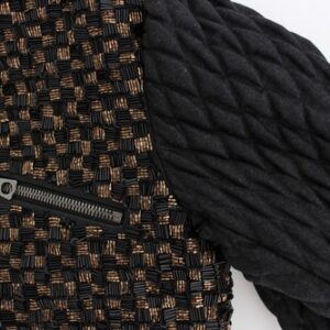 Dolce & Gabbana Black Sequined Goatskin Jacket - Image 10