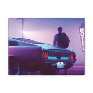 Drive Movie Scene Retro Style