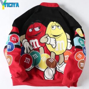 Bomber Varsity Jacket Racing Blue American Embroidery - Image 3