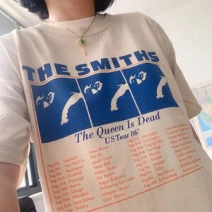 The Smiths T-Shirt Tops Tees  Retro Women Pop Indie Punk Rock Band